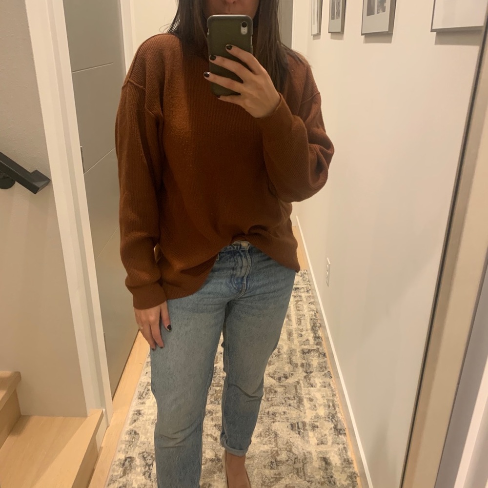 Free people softly structured tunic turtleneck